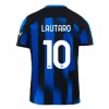 Conjunto (Camiseta+Pantalón Corto) Inter Milan Lautaro Martinez 10 Primera Equipación 23-24 - Niño